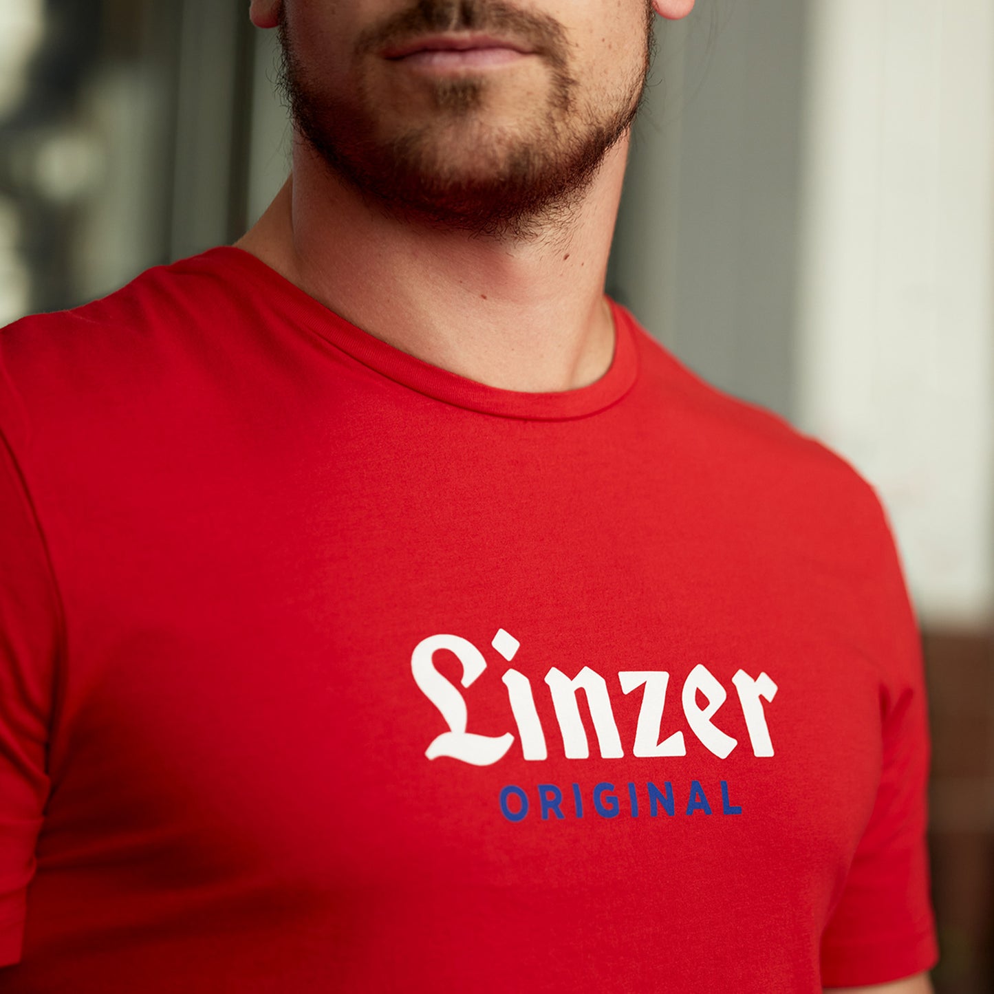 T-Shirt "Linzer Original", rot