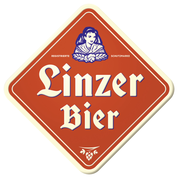 Linzer Bier Blechschild